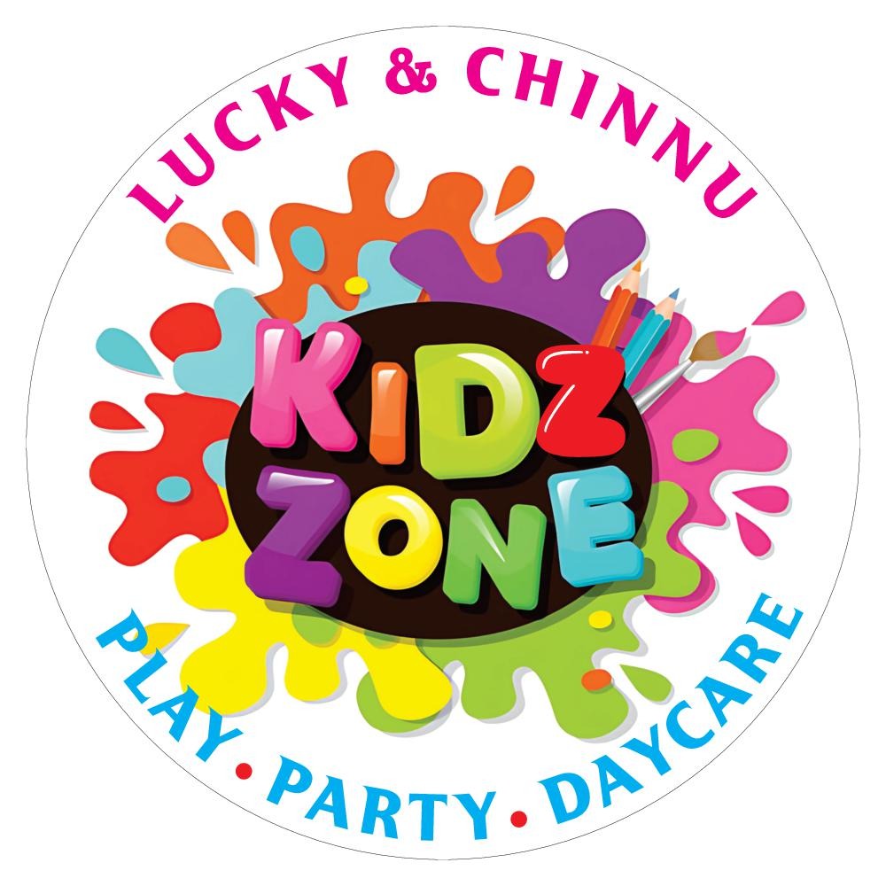 Lucky and Chinnu Kidz Play Zone Logo
