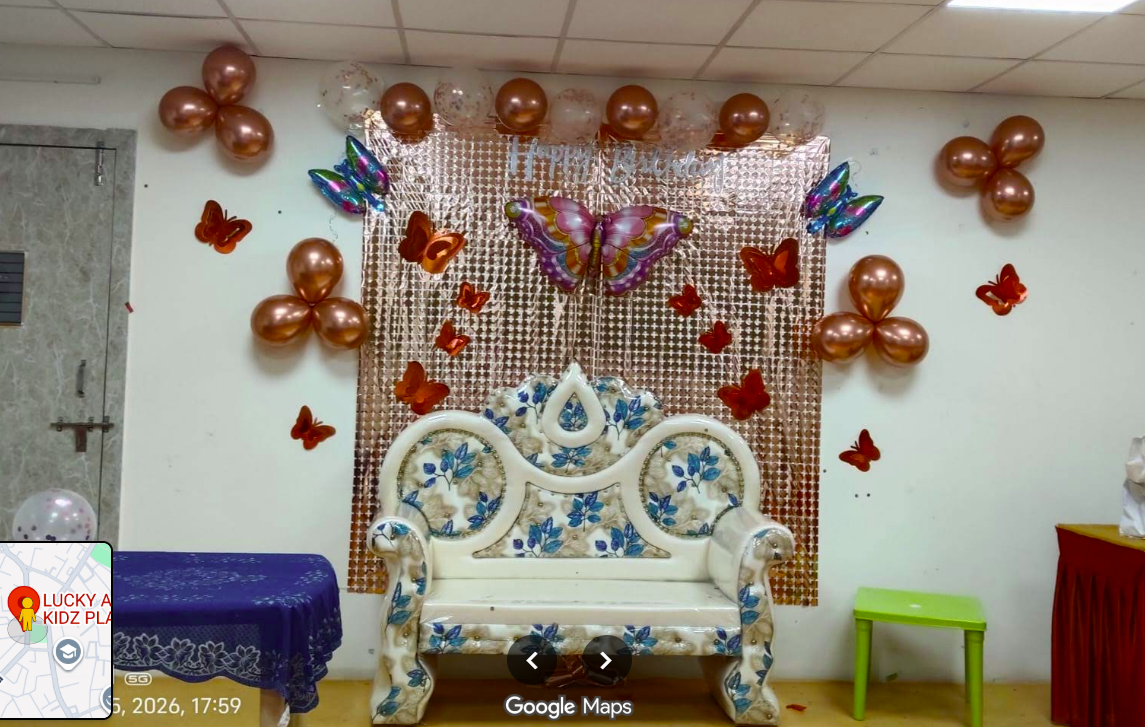 Party hall at play zone